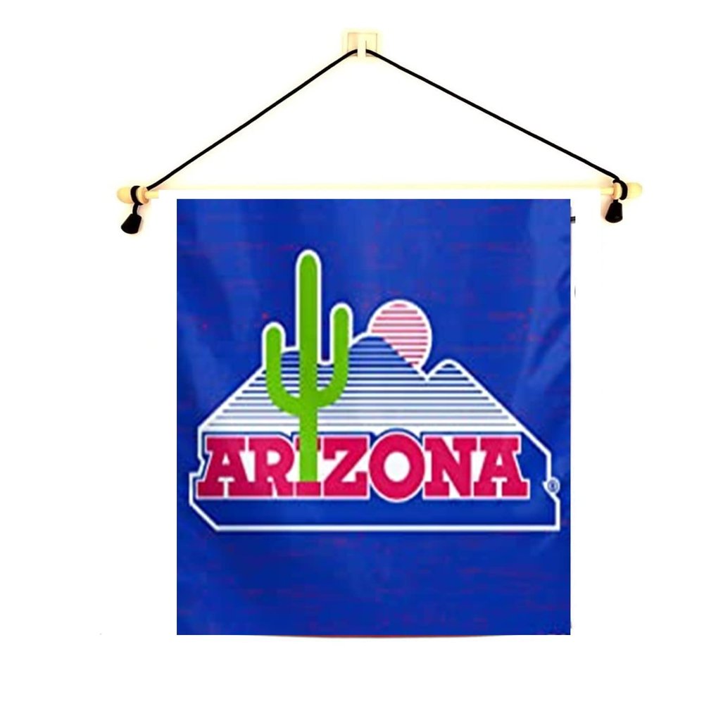 Arizona Wildcats Vault Garden Flag With Banner Pole, 12.5 x 18 inch Flag with 15 inch Banner Pole and Cord, Licensed by Wincraft