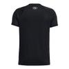 Under Armour Boys Tech Hybrid Printed Fill Short-Sleeve T-Shirt, (009) Black / / White, X-Large view 2