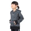 Under Armour girls Rival Fleece Printed Hoodie, (001) Black / / White, Medium view 1