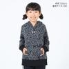 Under Armour girls Rival Fleece Printed Hoodie, (001) Black / / White, Medium view 2