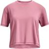 Under Armour Girls Motion Short Sleeve T Shirt, (697) Pink Elixir / / White, Large view 1