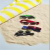 Mud Pie Toddler Boy Sunglasses & Strap Set, Green view 2