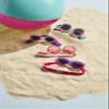 Mud Pie Cat Eye Toddler Girl Sunglasses & Strap Set, Red view 4
