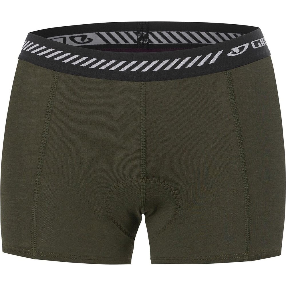 Giro Women Boy Undershort II Adult Cycling Apparel - Trail Green (2023), Large