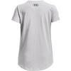 Under Armour Girls' Live Sportstyle Graphic Short-Sleeve T-Shirt, (014) Halo Gray/Black/Black, X-Small view 2