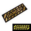3 PCS Warning Danger Winning Patches IR Infrared Reflective Patches Laser Cut Patch Tactical Morale Patch Hook Backed(17) view 4