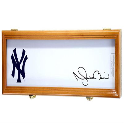 Baseball Pitchers Mound Display Case Cabinet (for Full-Size Base) (Oak)