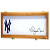 Baseball Pitchers Mound Display Case Cabinet (for Full-Size Base) (Oak) view 1