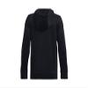 Under Armour boys Armour Fleece Big Logo Hoodie, (001) Black / / Black, Small view 2