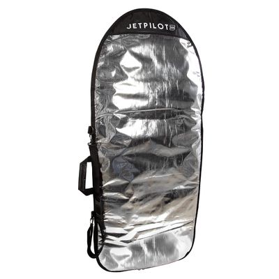 Jet Pilot- 58 Wake Surfboard Bag - Heavy Duty Shell - Padded Interior - Reinforced Nose Section - Two-Way Zipper - Travel Bag - Storage - Light Weight - Wakeboarding