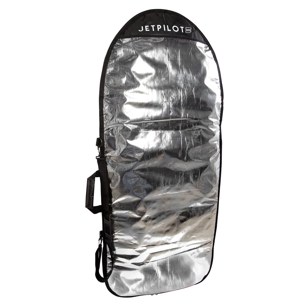 Jet Pilot- 58 Wake Surfboard Bag - Heavy Duty Shell - Padded Interior - Reinforced Nose Section - Two-Way Zipper - Travel Bag - Storage - Light Weight - Wakeboarding