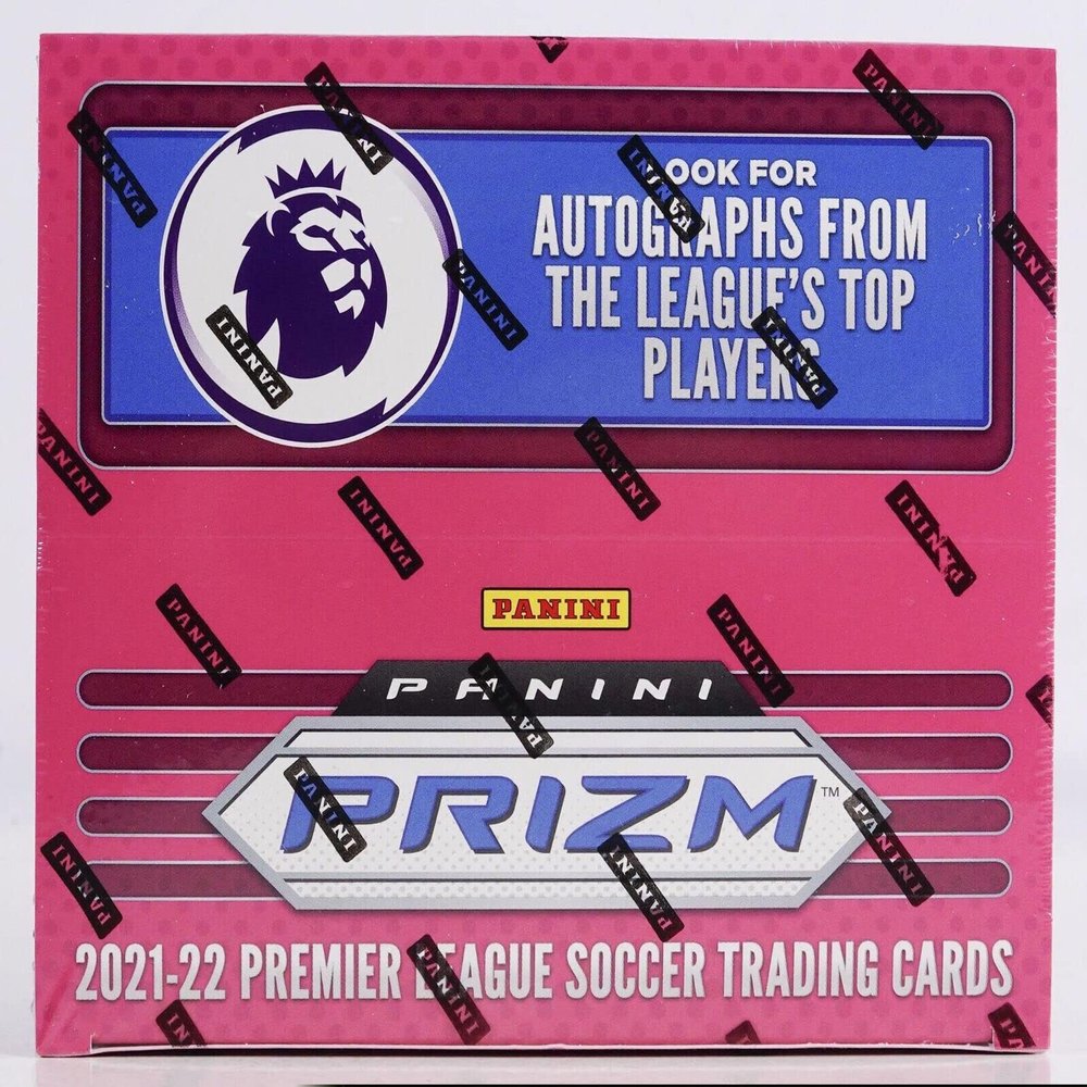 2021/22 Panini Prizm Premier League EPL Retail Soccer 24 -Pack Box