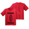 Veracco Crayon Halloween Short Sleeve Custome T-Shirt | for Youth Unisex | Red view 4
