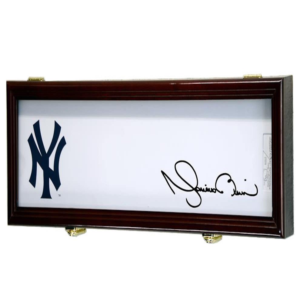 Baseball Pitchers Mound Display Case Cabinet (for Full-Size Base) (Cherry)