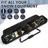 Kioqiear Snowboard Bag Reinforced Padded snowboard Bag,Perfect for Air Plane Travel for Snowboard, Goggles, Gloves,Ski boots,Available Length in 155cm 165cm.(165.blue) view 4