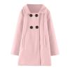 Girls' Dress Coats, Toddler Girls Winter Windproof Coat Jacket Kids Warm Fleece Outerwear Jacket Girls (Pink, 4-5 Years) view 1