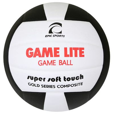 Epic Official Sizelite-Weight Training Black/White Volleyball