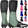 Exxact Sports Spats Football Cleat Covers - Keep Your Laces Tied and Cleats Clean, Football Spats for Cleats, Perfect for Baseball, Soccer, Lacrosse, Hockey (Green Camo, Large) view 1