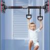 BCPPO Chin Up Bar Wall Mounted Pull Up Bar with Lifting Ring, Adult Kids Exercise Fitness Horizontal Bar, Safe Stable, 67-160CM Adjustable, Load 250KG (Size : 120-160CM) view 3