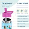 Wildkin Kids 14oz Stainless Steel Water Bottle  BPA-Free, Leakproof, Insulated, Easy-Clean - Mermaids view 4