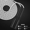 ATHVERV Pvc Freestyle Long Handle Beaded Jump Rope 10 Ft, 1 Inch Beaded Skipping Rope For Tricks (White) view 2