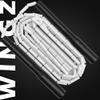 ATHVERV Pvc Freestyle Long Handle Beaded Jump Rope 10 Ft, 1 Inch Beaded Skipping Rope For Tricks (White) view 4