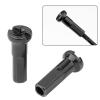NineFit Basics Lightweight Bicycle Spoke Caps Bike Spoke Nipples for Cycling Equipment 50 Pieces (Silver 13mm) view 2