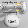 BCPPO Chin Up Bar Portable Pull Up Bar, Locked Steel Wall Mounted Fitness Horizontal Bar, Men Women Strength Training Equipment, Safe Load 300KG (Size : 70-96CM) view 4