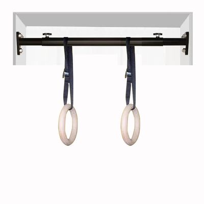 BCPPO Chin Up Bar Steel Wall Hanging Pull Up Bar, 80-160cm Adjustable Exercise Fitness Horizontal Bar, Easy to Install Corridor Suspension Bar (Color : Style 3, Size : 80-100CM)