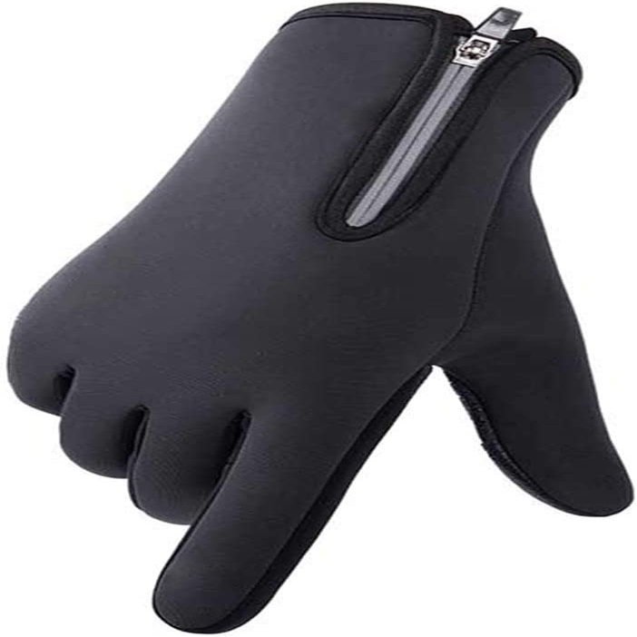 Gloves,Winter Gloves, Winter Warm Cycling GlovesFishing Gloves Full Finger Winter Warm Touch Screen Fishing Man Gloves Cycling Windproof Non-SlipGloves (Size : Medium) (Size : M)