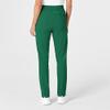 WonderWink Renew Women's High Waist Slim Cargo Scrub Pant, Hunter, XL Tall view 4