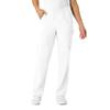 WonderWink Unisex Adult Medical-Scrubs-Pants Medical Scrubs Pants, White, X-Small Tall US view 1