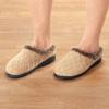 Fox Valley Traders Silver StepsTM Clog Slippers with Faux Fur Lining, Polyester - Natural, Large view 2