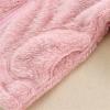 Kids Coat Winter Jacket Girls Boys Hooded Soild Cartoon Ears Toddler Outwear Windproof Warm Girls Vest (Pink, 3-4 Years) view 3