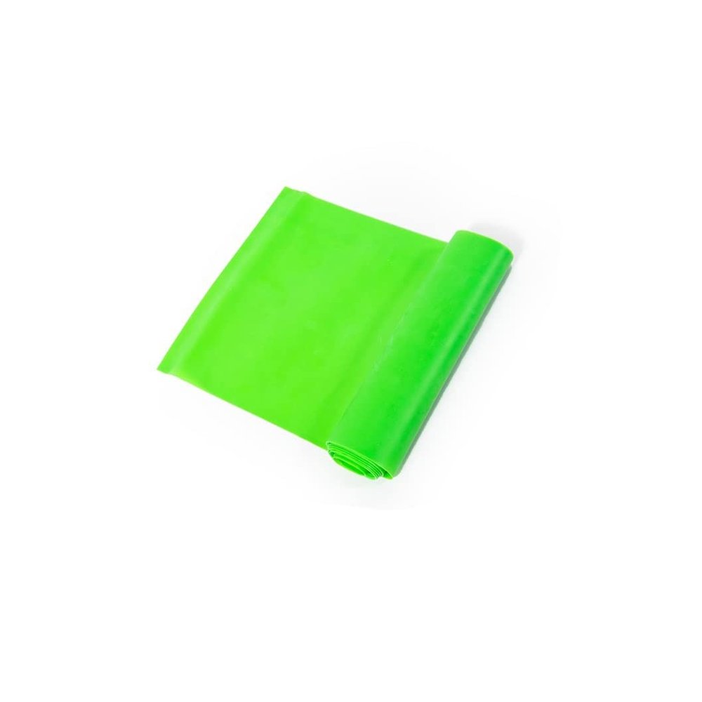 Yoga Elastic Band Gym Resistance Band, Sports Stretching Training Rope, Pilates Stretching Film Skin-Friendly (Color : Green 2000mm, Size : 15-18cm)