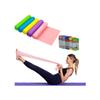 Yoga Elastic Band Gym Resistance Band, Sports Stretching Training Rope, Pilates Stretching Film Skin-Friendly (Color : Green 2000mm, Size : 15-18cm) view 2