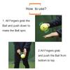 12"Softball Pitching Trainer,Finger Strength and Skill Training Aids, Stability Pitching Tools,Muscle Power&Flexibility Training Equipment for Coaches/Beginners/Pitcher view 2