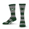 For Bare Feet NFL NEW YORK JETS RMC Multi Stripe Crew Sock Team Color Large view 1