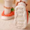 Warm Shoes Girls Toddler Cotton Slippers Girls Winter Home Indoor Warm Fruit Strawberry Hair (Red, 3.5 Years Toddler) view 2