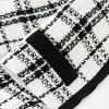 2Pcs Toddler Baby Girls Kid Long Sleeve Plaid Cardigan Coat Outwear +Plaid Dress Skirt Princess Party (White, 2-3 Years) view 3