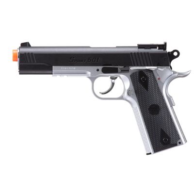 WINGUN Sport 601 1911 Spring Airsoft Pistol (Color: Silver/Black)