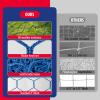 XXXYYY Soccer Goal Net Replacement 24x8FT, Professional On-Court Quality [8.4 LBS, 4mm Nylon], Upgraded Weather Resistance, Better Break Strength, Higher Abrasion Resistance- Blue (Net Only) view 2