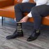 For Bare Feet NCAA CENTRAL FLORIDA KNIGHTS Best Team Ever Crew Sock Team Color OSFM view 2