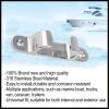 1Piece 4/5/6inch Stainless Steel 316 Straight Fairlead Bow Chock Hardware Fair Leads Line Boat Rope Guide Line Cleat for Marine Yacht W/Fasterners (152mm/ 6in) view 2