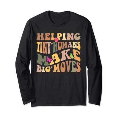Pediatric Physical Therapist Assistant Child Therapist Long Sleeve T-Shirt