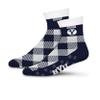 For Bare Feet NCAA BRIGHAM YOUNG COUGARS Cozy Buff Plush Cabin Sock Team Color OSFM view 1