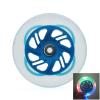 TRENDYBOY 125mm Colorful Light Skating Wheel for Speed Marathon Skating 125 Scooter Wheels Beads Colourful Flash Shine (Color : Blue Colorful Light) view 1