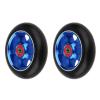 TRENDYBOY 2pcs/Set Aluminum Alloy 100mm Stunt Scooter Wheels with Bearing Kick Scooters Scooter Parts Wheels Replacements Accessories (Color : Gold) view 4