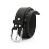 1.5 inch Men's Cowhide Genuine Leather Belt 38mm Classic (Black, 34 inch (Waist 34)) view 1