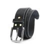 1.5 inch Men's Cowhide Geniune Leather Belt 38mm Classic (Dark Blue, 36 inch (Waist 36)) view 1